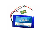 Batterie solaire faite sur commande de réverbère de 25.6V 10Ah 1S10P LiFePO4 avec la jauge de carburant de LED