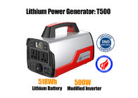 Lithium portatif Ion Battery 14.8v 518Wh de banque de l'énergie solaire 500w pour le camping