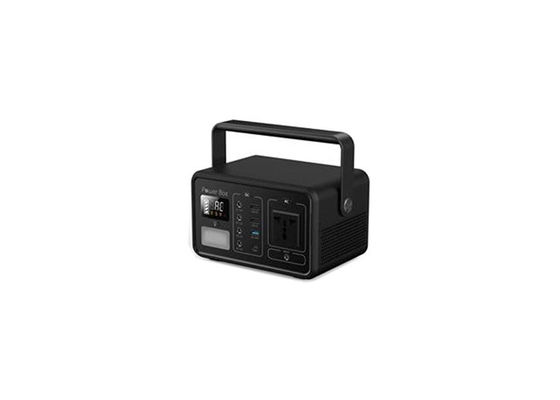 Batterie au Lithium portative noire, boîtier noir 200W, sortie AC DC pour le Camping, 230x139x123mm