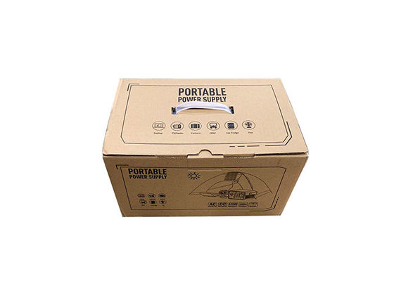 Batterie au Lithium portative noire, boîtier noir 200W, sortie AC DC pour le Camping, 230x139x123mm