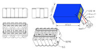vie de cycle du paquet 26650 de batterie d'AGV d'ion de lithium de 20Ah 12V la longue pour le chariot électrique