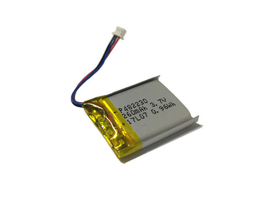 batterie de 3.7V 260mAh PAC, haute Rate Discharge LiPO batterie de 10C pour la fan portative