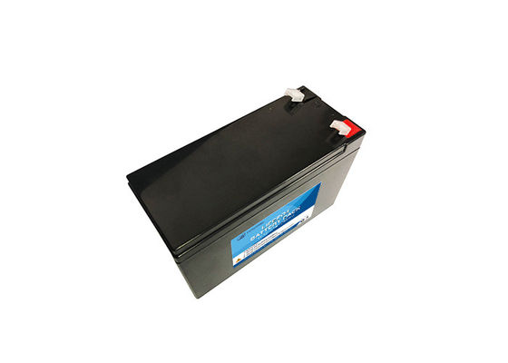 Batterie rechargeable à cycle profond LiFePO4 12 V 7,5 Ah pour appareils de sécurité et portables