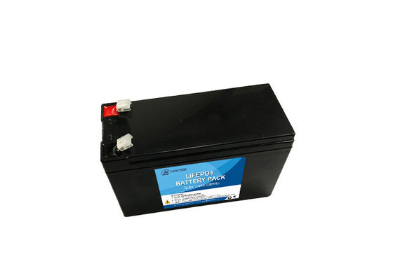 Batterie rechargeable à cycle profond LiFePO4 12 V 7,5 Ah pour appareils de sécurité et portables