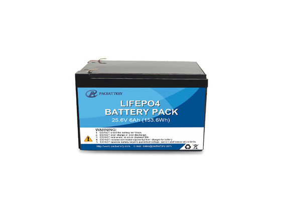 Pack de batterie LiFePO4 à cycle profond 25.6V 6Ah 32700 8S1P pour éclairage public solaire