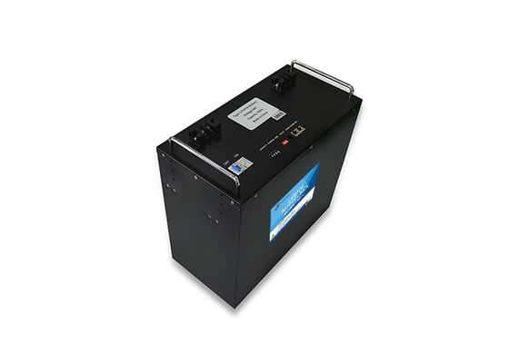 volume compact de caisse en métal de batterie de télécom d'ion de lithium 4800Wh pour la station de base