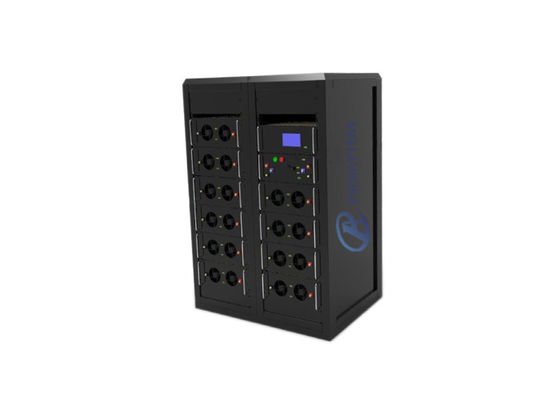 Armoire de stockage de batterie au Lithium LiFePO4 haute tension 96V 500Ah 48kWh pour ESS solaire
