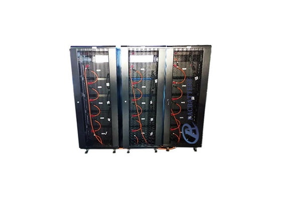 Armoire de stockage de batterie au Lithium LiFePO4 haute tension 96V 500Ah 48kWh pour ESS solaire