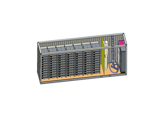 Batterie au lithium haute tension de grande capacité 460V 200kWh pour le stockage d'énergie scolaire