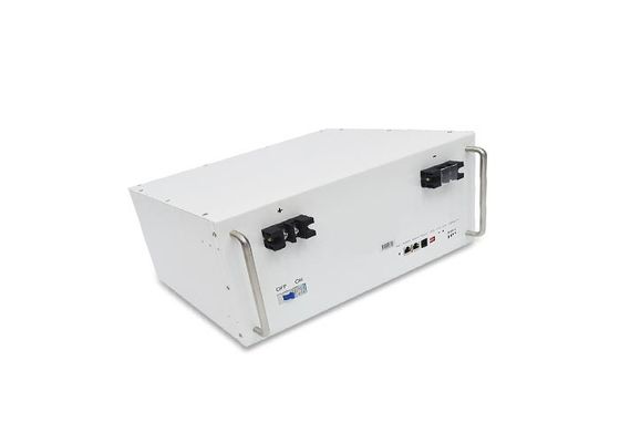 système de stockage d'énergie de batterie au lithium de secours de télécom de cycle profond de 48V 100Ah