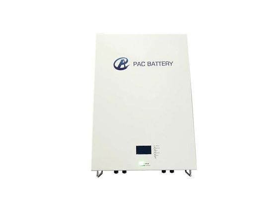 Système de stockage d'énergie par batterie LiFePO4 de type mural 48V 100Ah avec indicateurs LCD LED