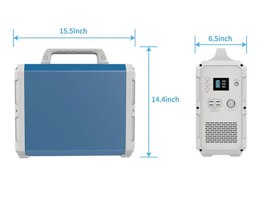 Générateur solaire de stockage de batterie au Lithium-Ion 1800Wh 1000W pour la sauvegarde de l'électricité domestique
