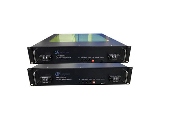 batterie au lithium légère mince de station de base de télécom du boîtier 5G en métal de 48V 50Ah 2U