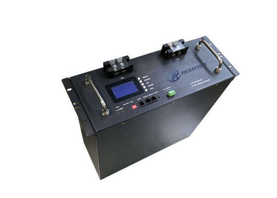 Batterie LiFePO4 à cycle profond 48V 100Ah 4800Wh 4U avec BMS pour télécommunications et UPS