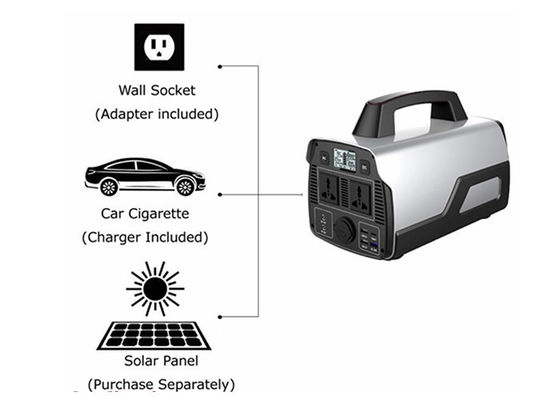 Centrale électrique portative rechargeable de batterie au lithium de 14.8V 35Ah 500W pour l'extérieur