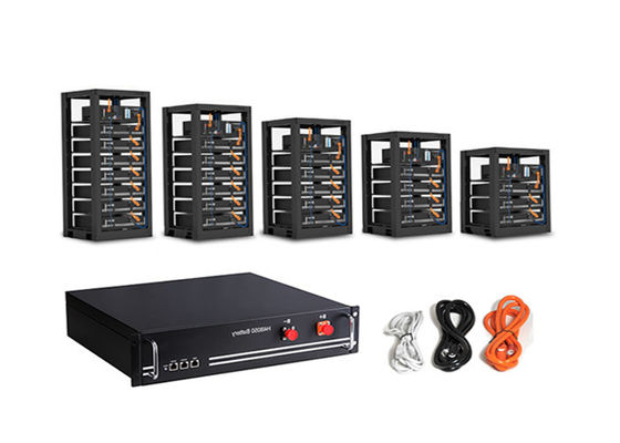 Batterie profonde de télécom de cycle de 48kWh 1000Ah IP21 pour le système de support d'armoire de secours