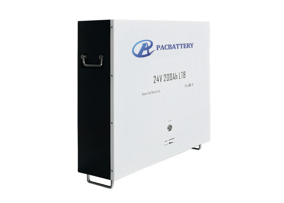 Batterie au lithium de stockage solaire domestique 24V 200Ah 5kWh avec cellules LiFePO4 à 6000 cycles
