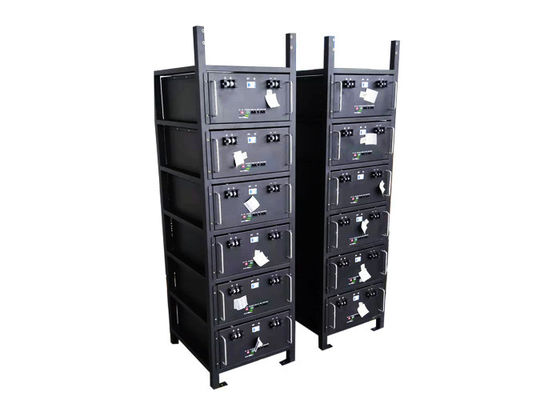 Batterie de stockage d'énergie LiFePO4 de type support RS232 48V 1200Ah 48kWh pour télécommunications ESS