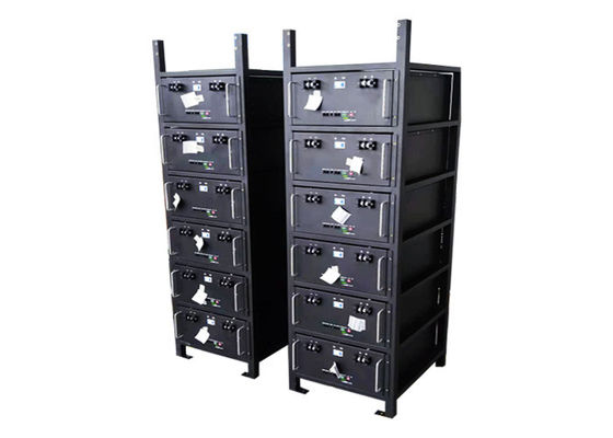 Batterie de stockage d'énergie LiFePO4 de type support RS232 48V 1200Ah 48kWh pour télécommunications ESS