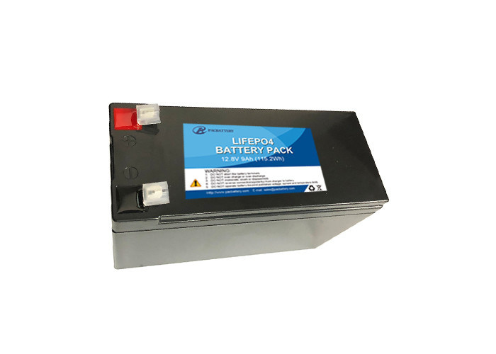 Batterie LiFePO4 à cycle profond 12,8 V 9 Ah 115 Wh 4S3P pour machine à voter et dispositif médical