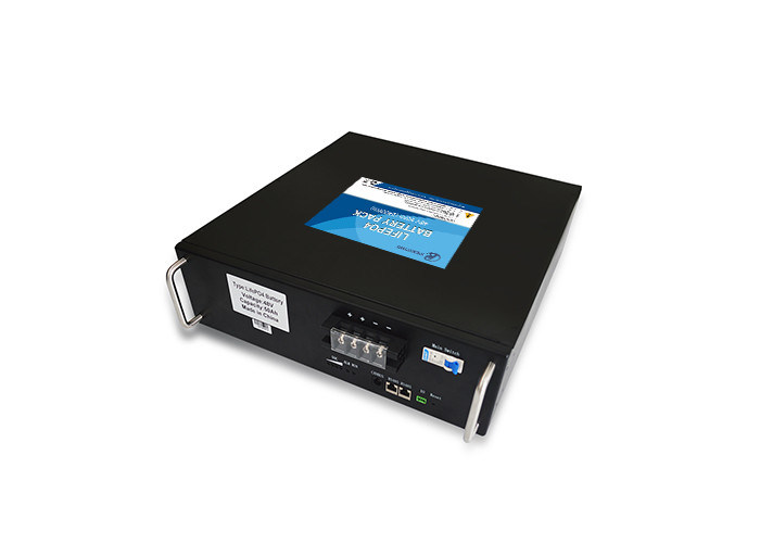 Batterie au lithium de télécom 50Ah LiFePO4 avec sécurité élevée de lien IO pour la station de base