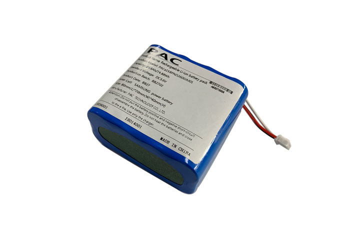Capacité élevée cylindrique de paquet de batterie d'ion de lithium de la coutume 18650 de 1S8P 3.7V 20.8Ah