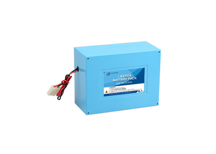 Batterie LiFePO4 à cycle profond 9,6 V 3 Ah 3S1P 26650 avec boîtier en plastique