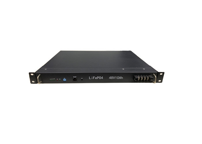 Batterie au lithium de stockage d'énergie LiFePO4 48V 10Ah avec interrupteur pneumatique pour la sauvegarde des télécommunications