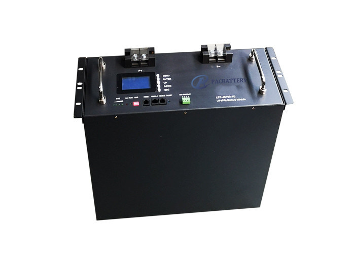 Batterie LiFePO4 à cycle profond 48V 100Ah 4800Wh 4U avec BMS pour télécommunications et UPS