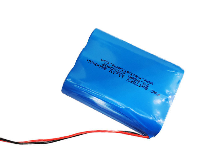 Pack de batterie Li-Ion 11.1V 2600mAh 18650 3S1P pour solution d'alimentation de masque purifiant