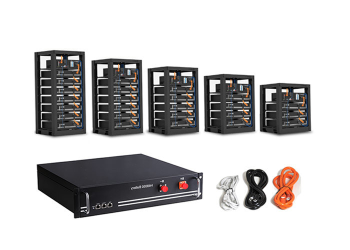 Batterie profonde de télécom de cycle de 48kWh 1000Ah IP21 pour le système de support d'armoire de secours