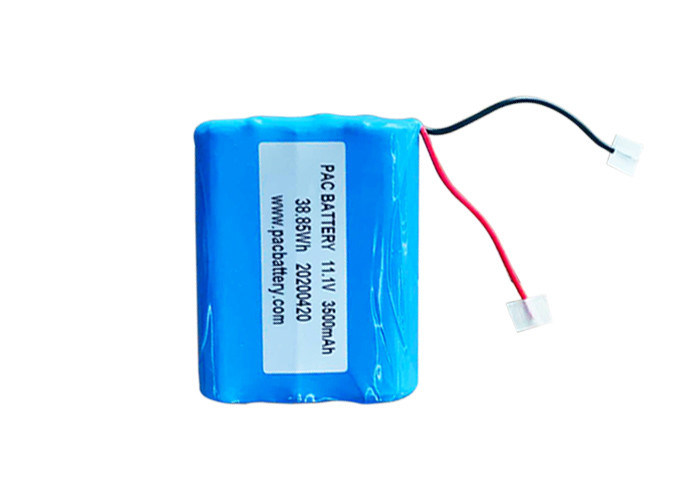 Batterie rechargeable Li-Ion 12V 3000mAh ICR18650 3S pour l'électronique et l'IoT