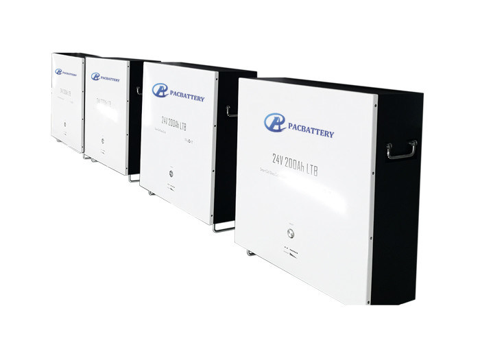 Batterie au lithium de stockage solaire domestique 24V 200Ah 5kWh avec cellules LiFePO4 à 6000 cycles