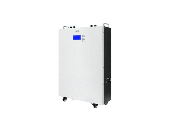 Mur d'alimentation de batterie solaire UL1973 51,2 V 200 Ah 10 kWh avec roues pour une mobilité facile