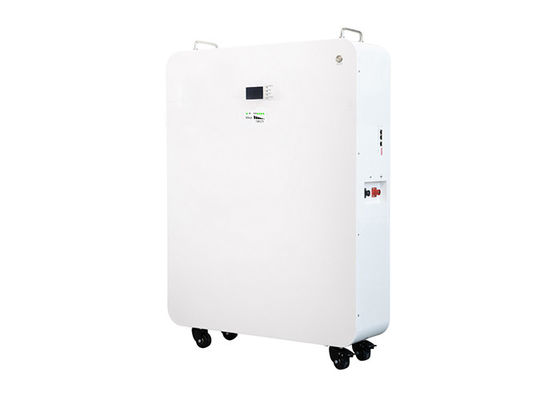 Batterie d'accumulateurs à la maison support de roue de conception modulaire de 20 de KWH batteries au lithium pour l'hybride outre du système solaire de grille